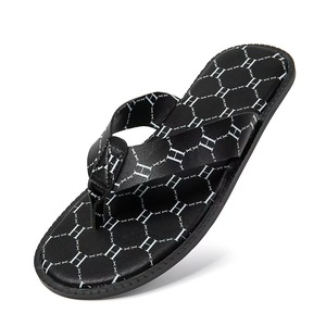 Sandalias Casuales de Verano con Diseño Geométrico Blanco, Punta Abierta, Deslizables, Suela de EVA Antideslizante, Parte Superior de PU - Product Image 3