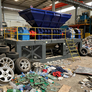 Trituratore Industriale per Metallo, Legno e Plastica, Macchina per Riciclaggio di Rifiuti, Apparecchiature, Pneumatici, Gomma e Cavi - Product Image 2