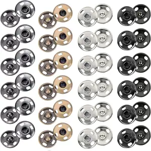 The Different Color Press Snap Buttons Metal Snap Fasteners For DIY