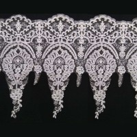Liangsheng Personnalisé dernière frontière française teint dentelle garniture Pour Lingerie Sous-Vêtements Soutien-Gorge Vêtements Ou Textile À La Maison