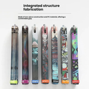 Practice smooth butterfly <b>knife</b> <b>safe</b> swinging <b>knife</b> fancy plastic <b>knife</b> training folding <b>knife</b> - Product Image 3