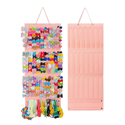 Felt Hair Accessory Storage Bag - Hair Clips, Headwear, Wall Hanging Storage Tool - Wall Hanging Girl's Jewelry Storage Rack