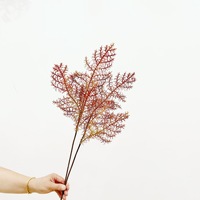 Kunstplant Aspergesvaren Alocasia Home Decor Bloemstuk Groen decoratie Accessoires Bruiloftsfotografie landschapscreatie