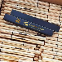 2 en 1 strass bling marque privée votre logo vegan cruelty free adhésif cils stylo à colle imperméable pour cils colle eyeliner