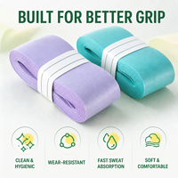 Overgrip & Pita Penyerap Keringat Raket Bulu Tangkis, Tenis, dan Pickleball dari Poliuretan - Anti Selip