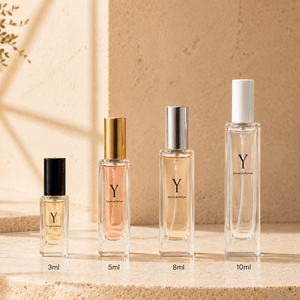 Yark Manufacturer Luxury Travel Small Mini 3ml 5ml 8ml <b>10ml</b> Empty Perfume <b>Bottle</b> Screw Cap Glass Perfume <b>Bottle</b> with Rigid Box - Product Image 3