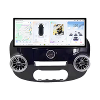 DUDUAUTO 12,3 pulgadas Android unidad principal coche Radio navegación inalámbrica CarPlay GPS para Benz Vito W447 116 2014-2020