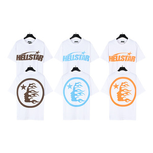 Camiseta de Moda Urbana Americana 24S, Nueva, de Alta Calidad, Corte Holgado, Algodón Puro, Impresión <span class=keywords><strong>HD</strong></span> en la Parte Delantera y Trasera, Unisex, Informal - Product Image 4