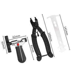 Ensemble d'outils pour chaîne <span class=keywords><strong>de</strong></span> vélo MUQZI, outils <span class=keywords><strong>de</strong></span> réparation <span class=keywords><strong>de</strong></span> chaîne <span class=keywords><strong>de</strong></span> vélo <span class=keywords><strong>de</strong></span> montagne et <span class=keywords><strong>de</strong></span> route, détacheur <span class=keywords><strong>de</strong></span> maillons, <span class=keywords><strong>vérificateur</strong></span> et pince à chaîne - Product Image 2