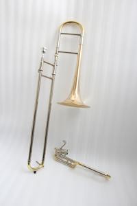 <span class=keywords><strong>Trombone</strong></span> alto Focustyle FTB-620G EB/<span class=keywords><strong>D</strong></span> Finition laquée claire Instrument de performance en laiton <span class=keywords><strong>Trombone</strong></span> alto en vente - Product Image 4