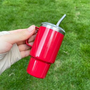 Candy Macaron Colored Sublimation Blank Mini 3oz Shot <b>Glass</b> <b>Tumbler</b> with Handle for Birthday Parties Bars - Product Image 3