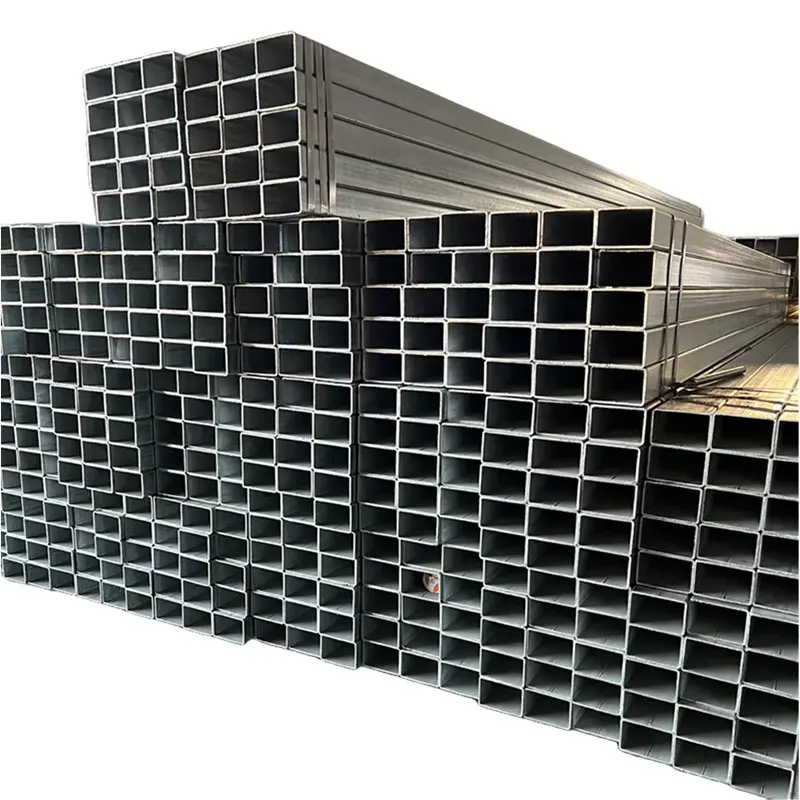2024 Hot Selling Welded Pre Galvanized Shs Chs Rhs Rectangle /Square Carbon Steel Pipe And Tubes F