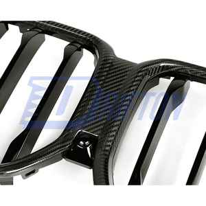Rejilla para BMW F96 X6M 2019-2023 Parrilla de parachoques delantero de fibra de carbono seco - Product Image 4