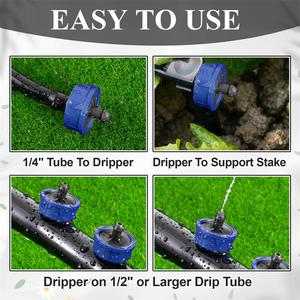 Капельницы компенсационные высокого давления 1/2/3/4/8 л, герметичные, с постоянным расходом, для систем капельного орошения теплиц - Product Image 6