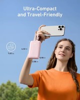 Batterie externe Anker Zolo 2026 1000 mAh 20000 mAh 30W Max Chargeur portable rapide avec USB-C intégré et câbles USB certifiés