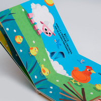 Impresión de Libros Infantiles Personalizados al por Mayor, Impresión a Todo Color, Libro Educativo con Diseño de Oveja, Tapa Dura, Impresión de Libros de Cartón