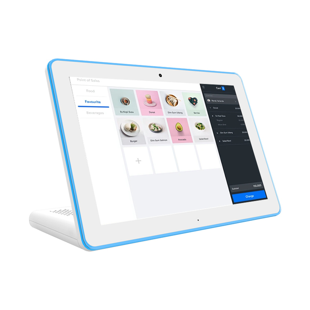 Abeloe Oem Custom 10.1 Inch Restaurant Ordering Kiosk Tablet Touch Screen Nfc Tablet Pc Android 2+16gb Pos L Shape Tablets