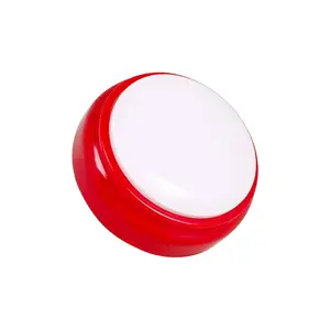 Relógio de botão de conversação vermelha para anunciação cego, data e semana do dia. Perfeito para implicar visualmente, idosos, aparelho auditivo