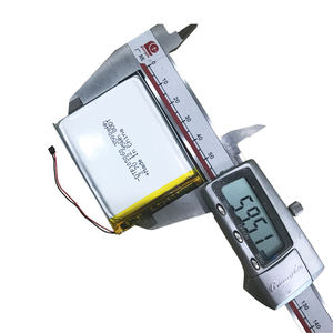 Batería de Iones de Litio 105060 de 3500 mAh y 3.7 V, Personalizada de Fábrica, Recargable, de Alta Capacidad, Celda de Polímero Lipo - Product Image 3