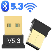 Adaptador inalámbrico USB Bluetooth 5,3 BT 5,4 transmisor receptor de música Adaptar para ordenador PC portátil auricular Mini emisor
