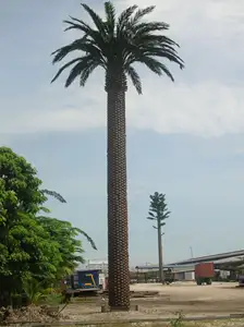 Manufacturer Supply Telecommunication Tower Accessories Camouflaged Palm Artificial Tree Monopole Tower