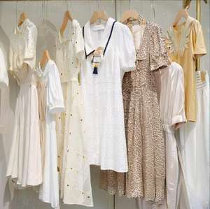 Vestidos Casuales de Verano de Algodón para Mujer, Nueva Colección de Alta Calidad al por Mayor, Hechos en China, Modelo QZ-040 - Product Image 4