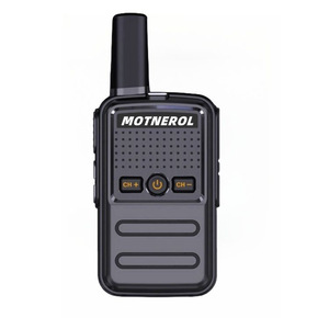 MOTNEROL Talkie-walkie pour enfants, mini, portée de 4 km, FM, utilisation en extérieur, léger, portable - Product Image 3