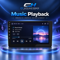 Autoradio universel avec écran tactile, système Android 9/10 pouces, 2/4 Go de RAM, 32/64 Go de stockage, compatible CarPlay
