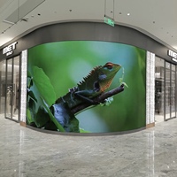 Pantalla LED 3D Unilumin Ultra HD sin Gafas, P1.25/P1.56, Video Wall Curvo con Clasificación IP65, Soporte Gráfico y SDK, para Exteriores y Aeropuertos