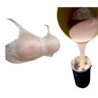 Silicone liquide sans danger pour la peau pour coussinets de soutien-gorge en silicone