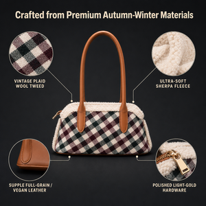 Bolso Tipo Dumpling Casual Retro Portátil de Moda con Lentejuelas Impermeable para Mujer, Invierno 2025, Versátil, Geométrico, Colorido - Product Image 3