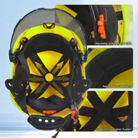 Casque de sécurité ZUJA, casque de sport en ABS réglable avec visière, suspension à 6 points, casques d'escalade
