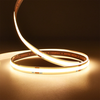 Bande LED COB de haute qualité 2700K/3000K/4000K/6000K, 480 LED/m, 8 mm, 10 W, DC24V, blanc uni, certification CE UL