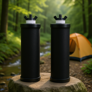 Filtre de purification d'eau extérieur, lot de 2 cartouches de membrane d'ultrafiltration au charbon actif pour système à gravité - Product Image 2