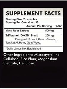 Gélules de Racine de Maca en Marque Blanche OEM Complément Alimentaire à Base de <span class=keywords><strong>Plantes</strong></span> Extrait de Plante pour l'Amélioration Masculine pour Adultes - Product Image 6