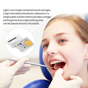 Hoogwaardige orthodontische tandheelkundige hars metalen beugels licht uithardende adhesieve kit - Product Image 5