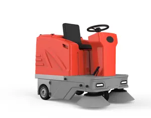 PLS-1400A floor sweeper petrol road sweeper truck ,vacuum sweeper made in jiangsu