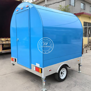 2025 Food Kiosk Catering Deep Fryer Turkey Bbq Trailer Mobile Vending Food Car for <b>Sale</b> - Product Image 1