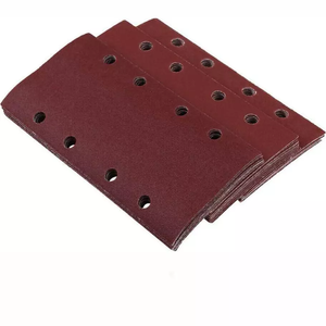 10 шт./набор, 50 комплектов/коробка, 93X190 мм, 1/<span class=keywords><strong>3</strong></span> перфорация, шлифовальные листы, наждачные накладки, крючки и петли - Product Image 1