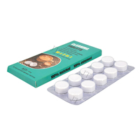 Tablettes de nettoyage professionnelles pour machine à expresso, nettoyage en profondeur pour cafetières et machines à expresso, 10 tablettes nettoyantes
