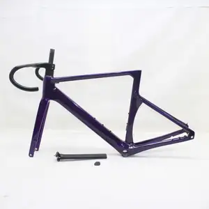 Vendita a caldo telaio in carbonio T700 Xxs/Xs/S/M/L telaio per bici da strada