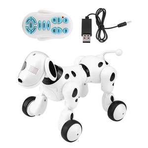 Robot köpek oyuncak çocuklar için uzaktan kumanda ile interaktif Buddy köpek şarkı dans LED gözler elektronik Pet - Product Image 2