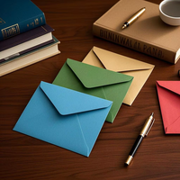 Enveloppes en gros prêtes à l'emploi, dorure de logo, sensation haut de gamme, papier nacré coloré, pochettes de cartes d'invitation, sacs d'enveloppe