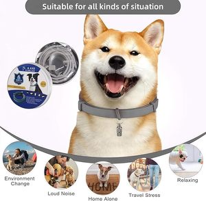 <span class=keywords><strong>Collar</strong></span> <span class=keywords><strong>Antipulgas</strong></span> y Garrapatas de Goma <span class=keywords><strong>para</strong></span> <span class=keywords><strong>Perros</strong></span> y Gatos con Cierre de Hebilla Ajustable - Product Image 4