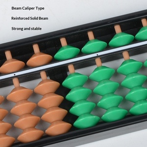 MingXiang - Ábaco de Plástico ABS de 17 Colores, Números Matemáticos, para Niños de <span class=keywords><strong>Primaria</strong></span>, Práctica Mental, Entrenamiento, 5 Discos - Product Image 5