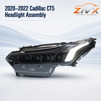Ensemble de phares Matrix pour Cadillac CT5 2020-2022, modifié, entièrement LED, feux de jour DRL, clignotants séquentiels, vente en gros OEM