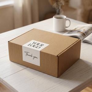 <span class=keywords><strong>Caja</strong></span> de Envío de Joyería de Cartón Corrugado Rígido 100% Reciclable, Acabado Mate Ecológico, Logotipo Personalizado - Product Image 1