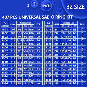 Kit de Juntas Tóricas Universales 826, Paquete de 2, EPDM Resistente al Desgaste, para Reparación de Sellado de Mangueras Hidráulicas Automotrices - Product Image 4