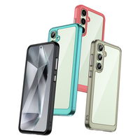 Téléphone portable TPU étui de protection antichoc pour iPhone 16 15 14 13 tactique robuste armure Anti-empreintes digitales mat poignée téléphone poignée