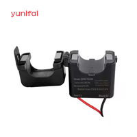 Transformateur de courant AC à noyau divisé à clipser, classe 0.5, petite taille 36mm, 100A 200A 300A 600A 5A, pour surveillance de puissance de sortie